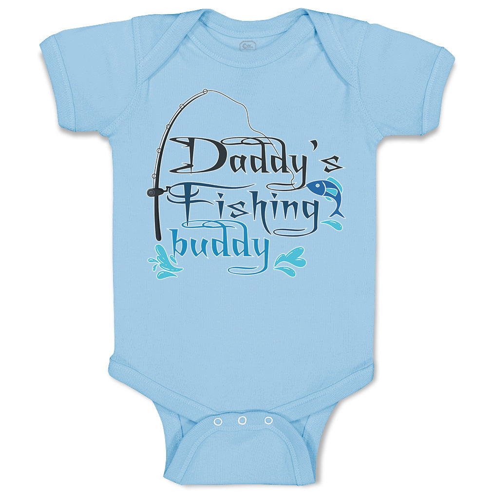 Cute Rascals® Baby Clothes Daddy's Fishing Buddy Fish With Net