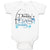Baby Clothes Daddy's Fishing Buddy Fish with Fishing Net Baby Bodysuits Cotton
