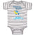 Baby Clothes Fishing Buddy Fish in Water and Jumping Baby Bodysuits Cotton