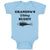 Baby Clothes Grandpa's Fishing Buddy with Fish Baby Bodysuits Boy & Girl Cotton
