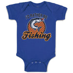 Baby Clothes I'D Rather Be Fishing Baby Bodysuits Boy & Girl Cotton