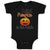 Baby Clothes Cutest Pumpkin in The Patch Pumpkin Winked Smile Face Cotton