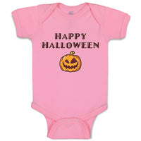 Baby Clothes Happy Halloween Baby Bodysuits Boy & Girl Newborn Clothes Cotton