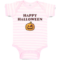 Baby Clothes Happy Halloween Baby Bodysuits Boy & Girl Newborn Clothes Cotton