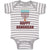 Baby Clothes Happy Hanukkah Menorah Candlestand with 7 Candles Baby Bodysuits