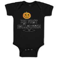 Baby Clothes My First Halloween Bat Baby Bodysuits Boy & Girl Cotton