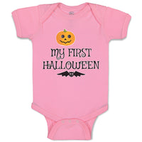 Baby Clothes My First Halloween Bat Baby Bodysuits Boy & Girl Cotton