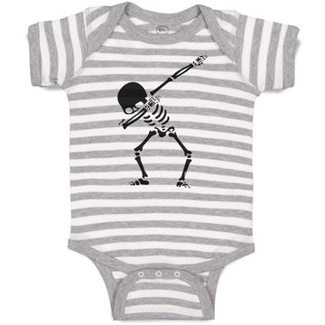 Baby Clothes Skeleton Floss Dab Dance Baby Bodysuits Boy & Girl Cotton