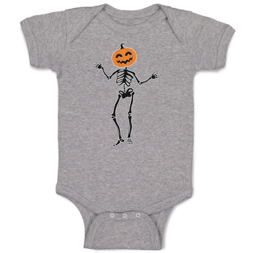 Baby Clothes Halloween Skeleton Gesture Baby Bodysuits Boy & Girl Cotton