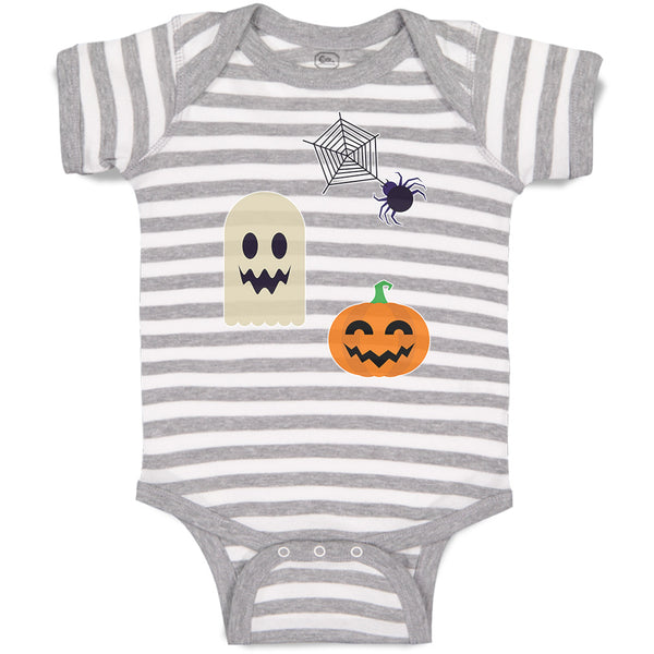 Baby Clothes Halloween and Spider Web Baby Bodysuits Boy & Girl Cotton