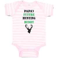 Papa's Future Hunting Buddy with Animal Face Deer
