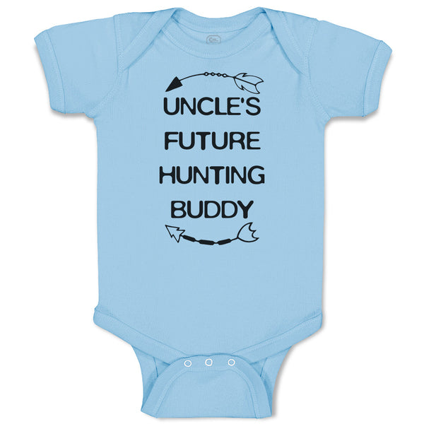 Baby Clothes Uncle's Future Hunting Buddy with Arrow Archery Baby Bodysuits