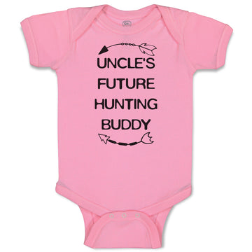 Baby Clothes Uncle's Future Hunting Buddy with Arrow Archery Baby Bodysuits