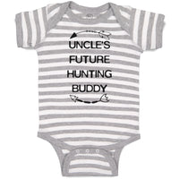 Baby Clothes Uncle's Future Hunting Buddy with Arrow Archery Baby Bodysuits