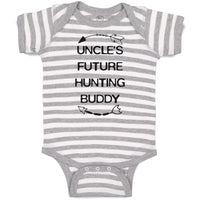 Baby Clothes Uncle's Future Hunting Buddy with Arrow Archery Baby Bodysuits