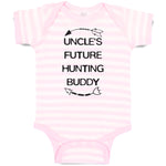 Baby Clothes Uncle's Future Hunting Buddy with Arrow Archery Baby Bodysuits