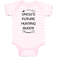 Baby Clothes Uncle's Future Hunting Buddy with Arrow Archery Baby Bodysuits