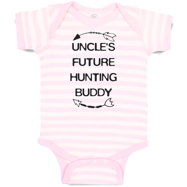 Baby Clothes Uncle's Future Hunting Buddy with Arrow Archery Baby Bodysuits