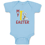 Baby Clothes My 1St Easter B Baby Bodysuits Boy & Girl Newborn Clothes Cotton