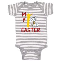 Baby Clothes My 1St Easter B Baby Bodysuits Boy & Girl Newborn Clothes Cotton