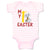 Baby Clothes My 1St Easter B Baby Bodysuits Boy & Girl Newborn Clothes Cotton