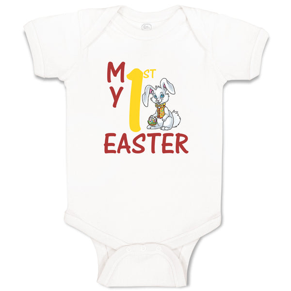 Baby Clothes My 1St Easter B Baby Bodysuits Boy & Girl Newborn Clothes Cotton