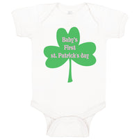 Baby Clothes Baby's First St Patrick's Day St Patrick's Day Baby Bodysuits