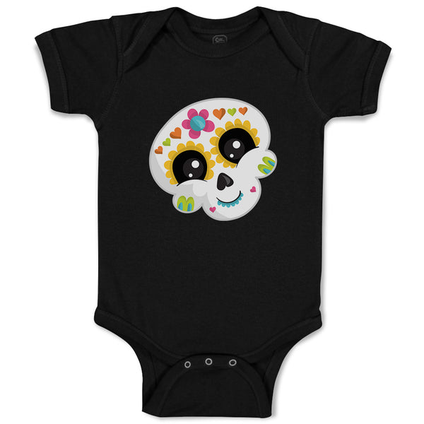 Baby Clothes Sugar Skull Holidays and Occasions Halloween Baby Bodysuits Cotton