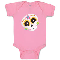 Baby Clothes Sugar Skull Holidays and Occasions Halloween Baby Bodysuits Cotton