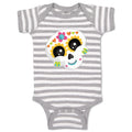 Baby Clothes Sugar Skull Holidays and Occasions Halloween Baby Bodysuits Cotton
