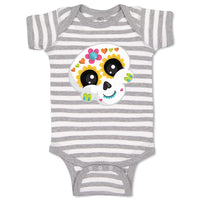 Baby Clothes Sugar Skull Holidays and Occasions Halloween Baby Bodysuits Cotton