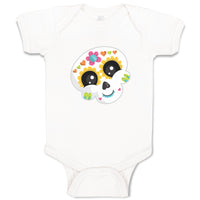 Baby Clothes Sugar Skull Holidays and Occasions Halloween Baby Bodysuits Cotton