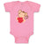 Baby Clothes Safari Valentine Monkey Holidays and Occasions Valentins Day Cotton