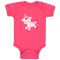 Baby Clothes Valentine Unicorn Runs Holidays and Occasions Valentins Day Cotton