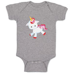 Baby Clothes Valentine Unicorn Runs Holidays and Occasions Valentins Day Cotton