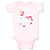 Baby Clothes Valentine Unicorn Runs Holidays and Occasions Valentins Day Cotton