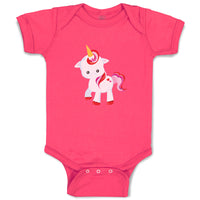 Baby Clothes Valentine Unicorn Walks Holidays and Occasions Valentins Day Cotton