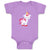 Baby Clothes Valentine Unicorn Stands Holidays and Occasions Valentins Day