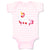 Baby Clothes Valentine Unicorn Sleeps Holidays and Occasions Valentins Day