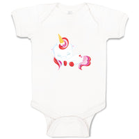 Baby Clothes Valentine Unicorn Sleeps Holidays and Occasions Valentins Day