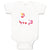 Baby Clothes Valentine Unicorn Sleeps Holidays and Occasions Valentins Day