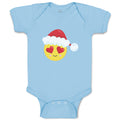 Baby Clothes Christmas Face Fall in Love Baby Bodysuits Boy & Girl Cotton