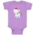 Baby Clothes Christmas Unicorn Walks Holidays and Occasions Christmas Cotton