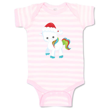 Baby Clothes Christmas Unicorn Walks Holidays and Occasions Christmas Cotton