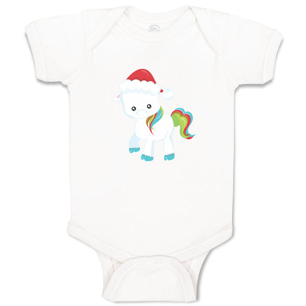 Baby Clothes Christmas Unicorn Walks Holidays and Occasions Christmas Cotton
