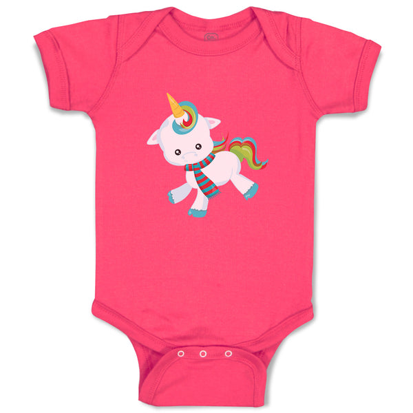 Baby Clothes Christmas Unicorn Runs Holidays and Occasions Christmas Cotton