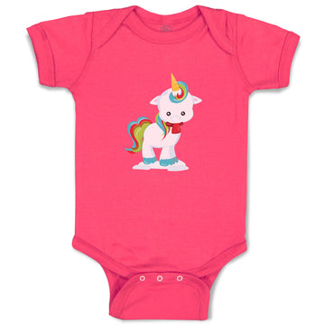 Baby Clothes Christmas Unicorn Stands Holidays and Occasions Christmas Cotton