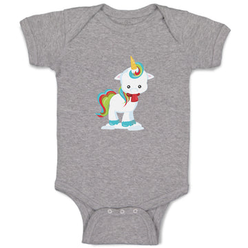 Baby Clothes Christmas Unicorn Stands Holidays and Occasions Christmas Cotton
