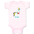 Baby Clothes Christmas Unicorn Stands Holidays and Occasions Christmas Cotton