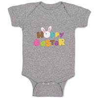 Baby Clothes Bunny Happy Easter Baby Bodysuits Boy & Girl Newborn Clothes Cotton